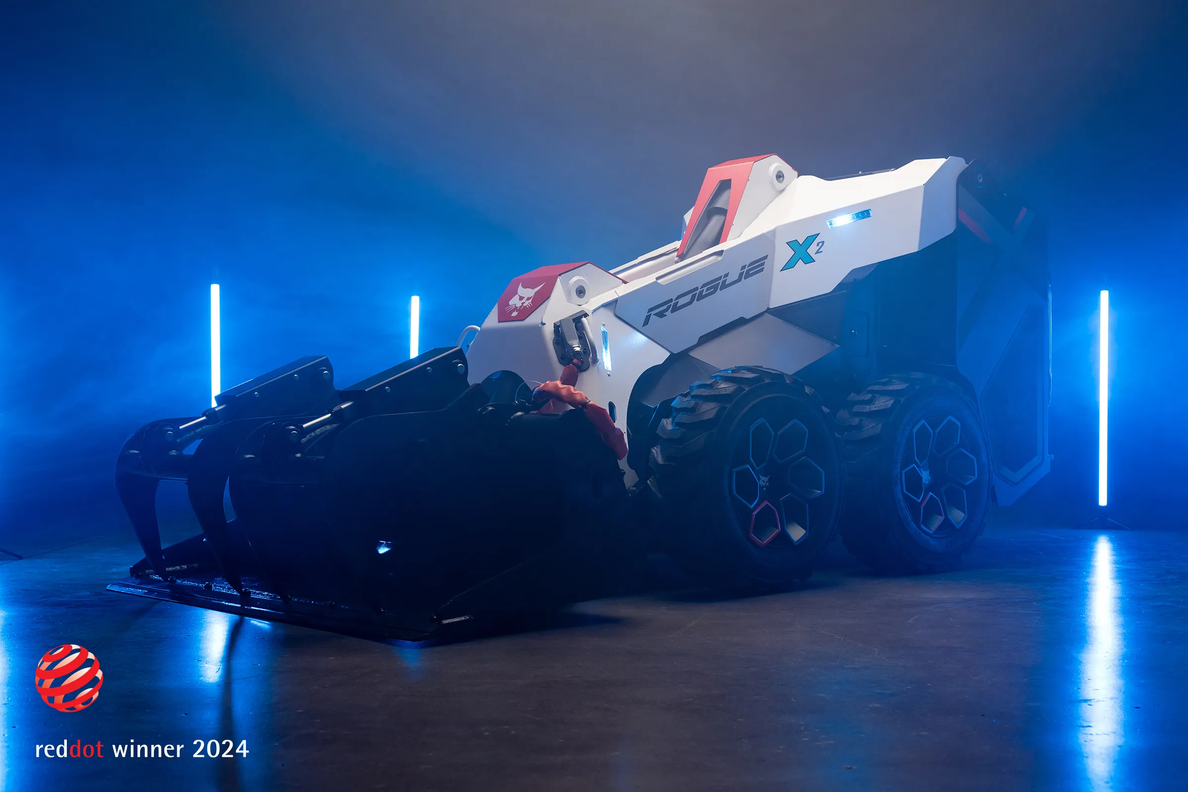 Bobcat vince il Red Dot Design Award per la pala compatta autonoma RogueX2