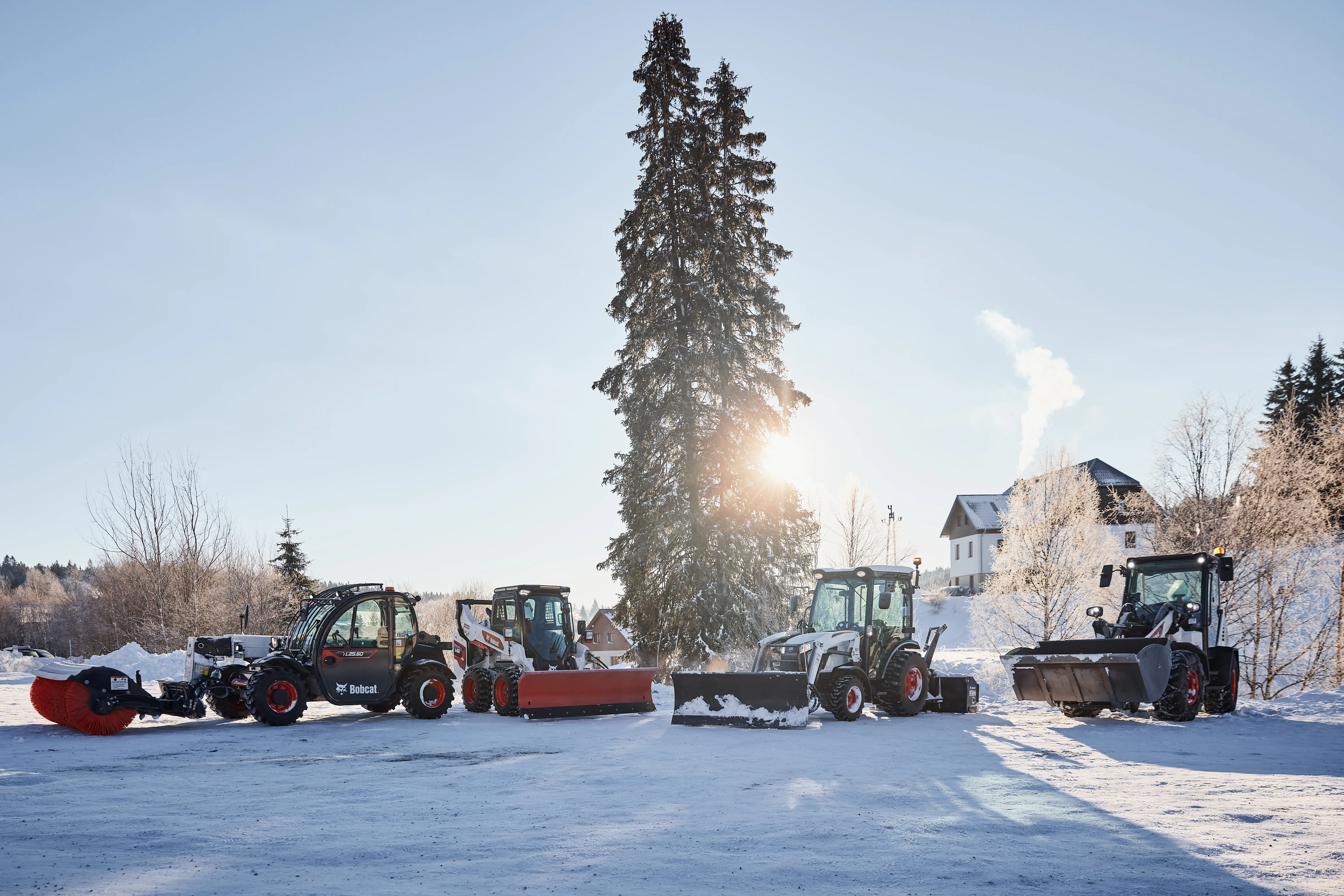 Le nuove proposte di Bobcat per la rimozione della neve