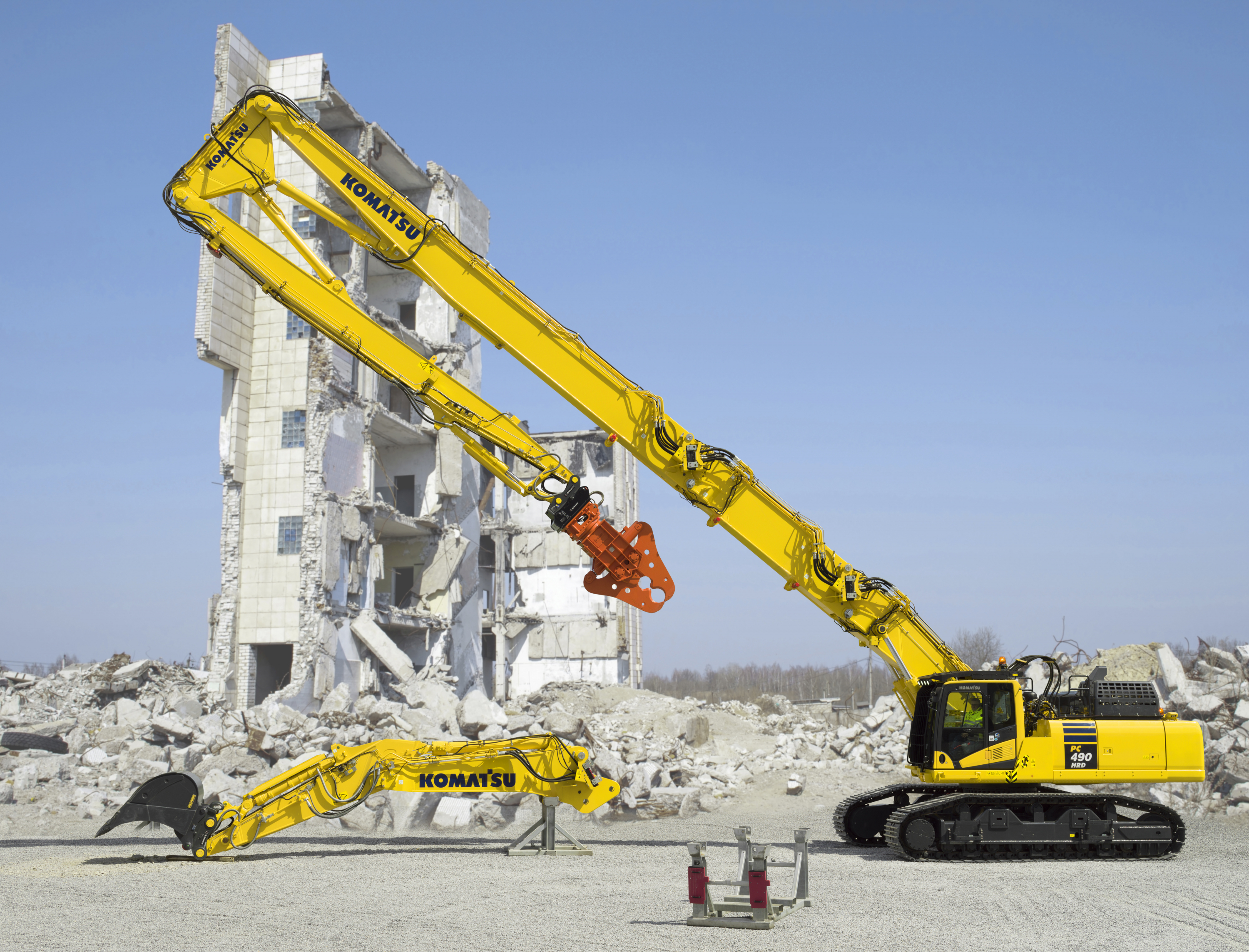 Komatsu amplia l’offerta di simulatori introducendo l’escavatore da demolizioni