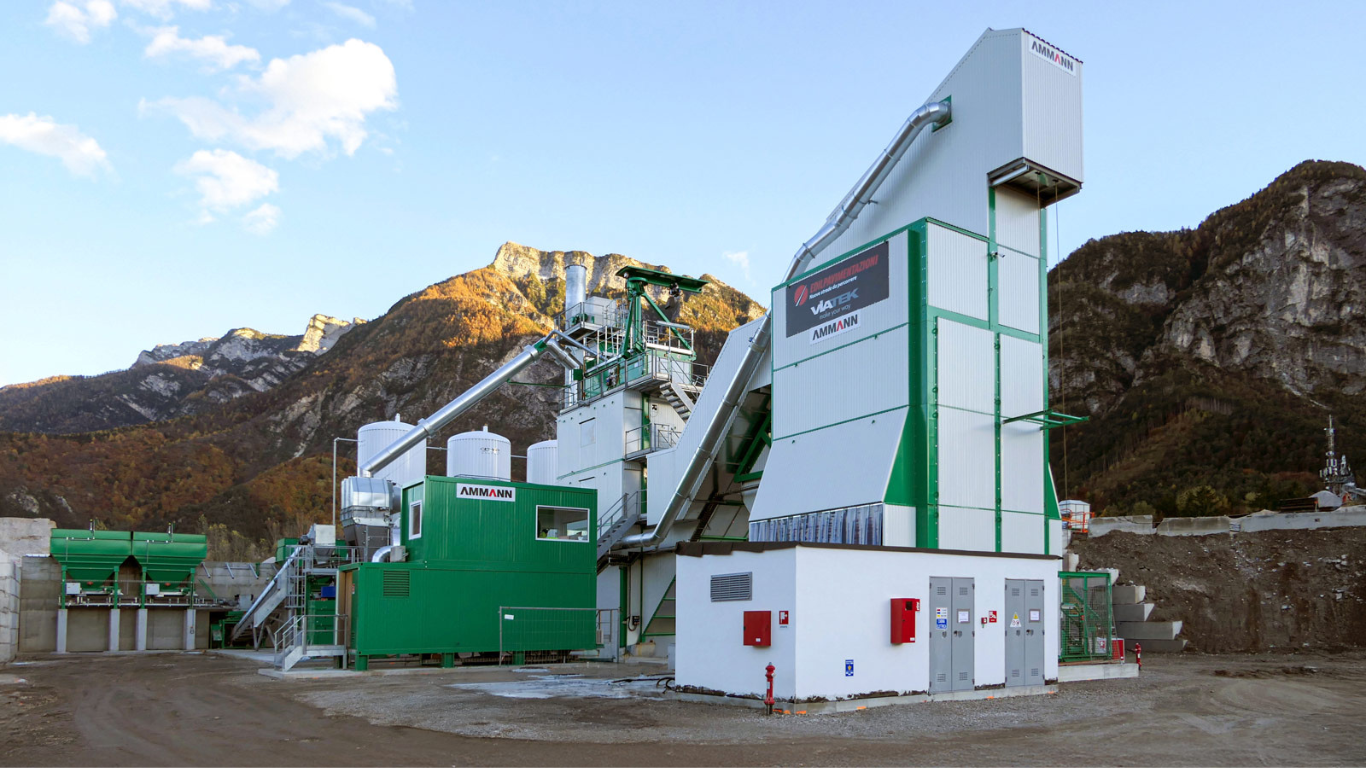 La tecnologia degli impianti Ammann protegge la sede ecologica di Edilpavimentazioni