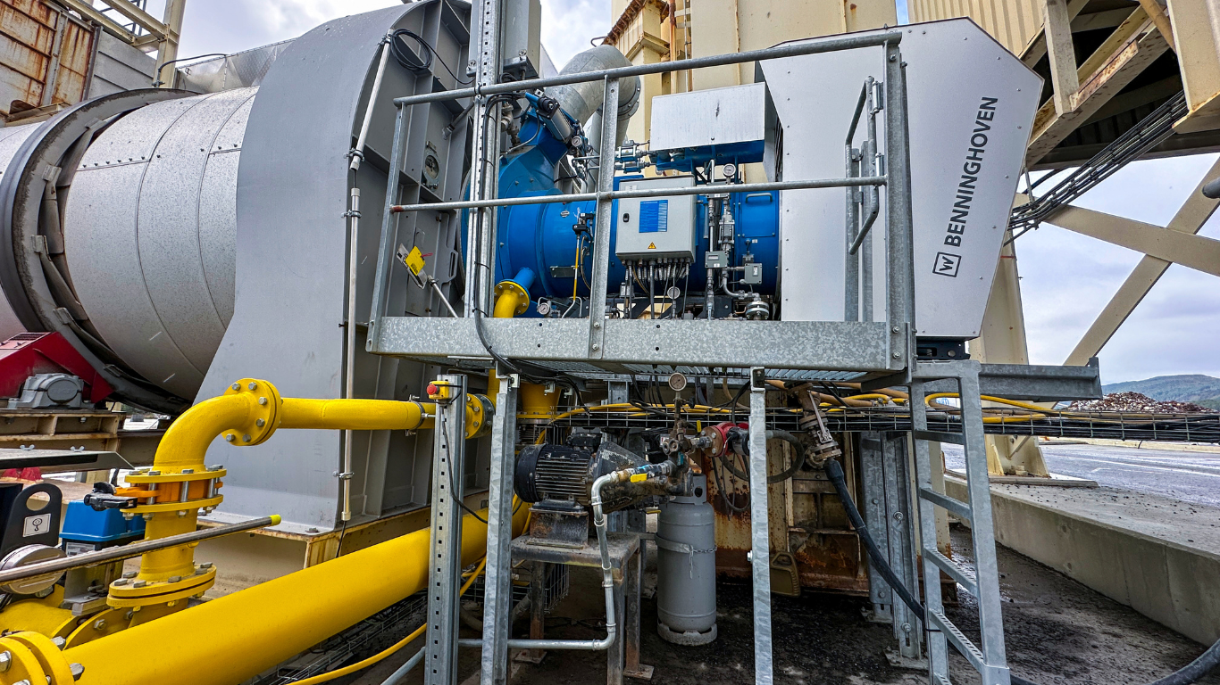 Benninghoven: il bruciatore MULTI JET cambia i combustibili