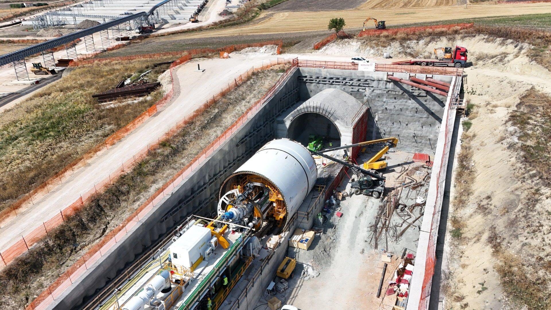 Avanzamento lavori sulla linea ferroviaria Terzo Valico Tortona-Genova