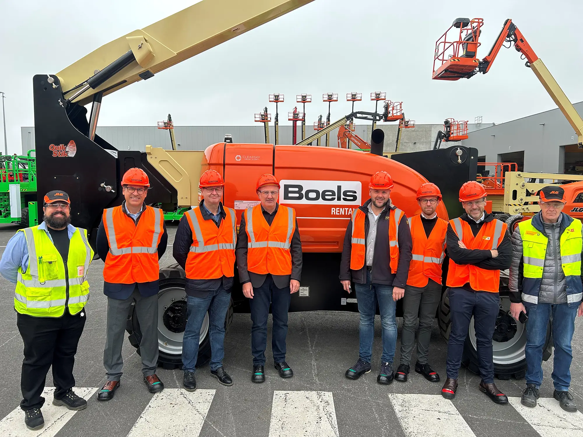 JLG rafforza la partnership con Boels: maxi ordine da 3.000 piattaforme per il mercato europeo